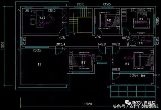 五款現代風農村別墅設計圖，極簡主義，90后的最愛