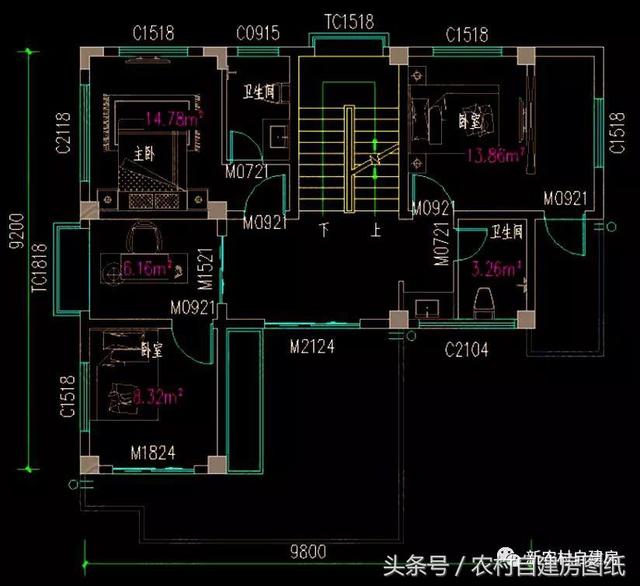 五款現代風農村別墅設計圖，極簡主義，90后的最愛