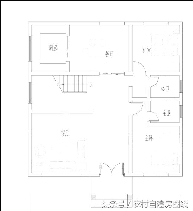 兩款10.8×10.8米的農(nóng)村別墅自建房，一款20萬，一款27萬，大家覺得哪款好？