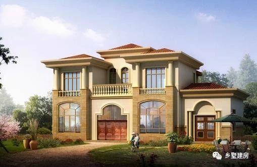 11X10米三層農村小別墅，旋轉樓梯+雙露臺，布局滿分不怕驕傲！