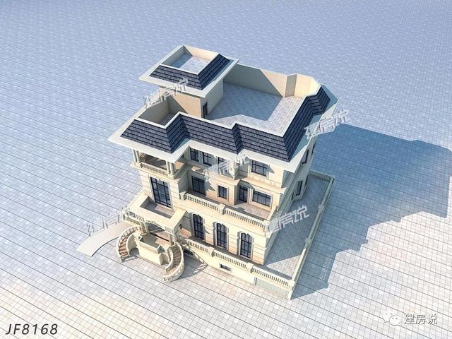 3款三層豪華歐式別墅，帶酒窖和電梯，高端大氣上檔次！