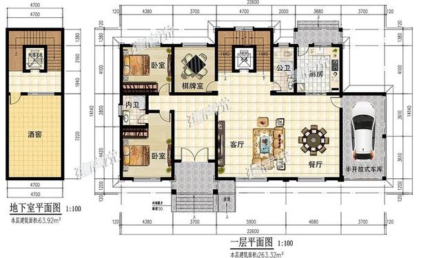 3款三層豪華歐式別墅，帶酒窖和電梯，高端大氣上檔次！