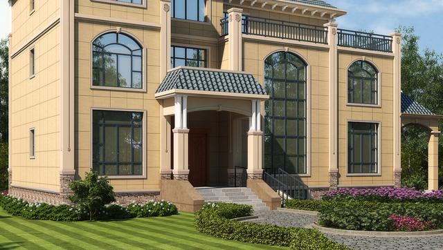 3款三層豪華歐式別墅，帶酒窖和電梯，高端大氣上檔次！