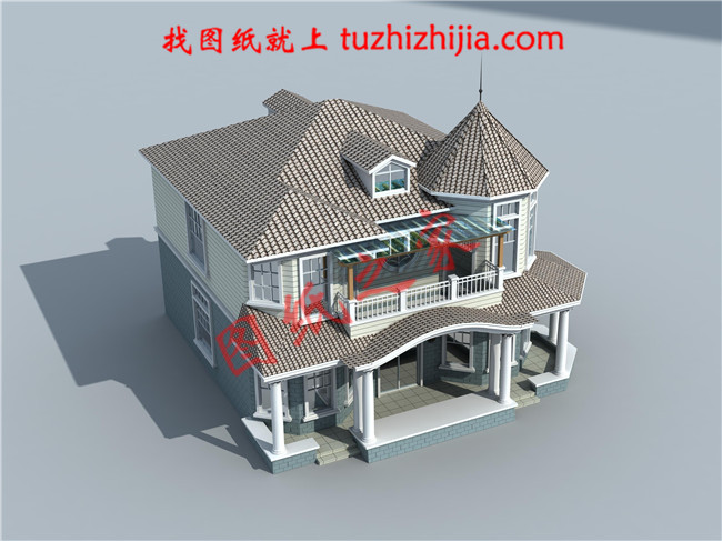 農村25萬元二層小樓圖，經典大氣建成20年不過時