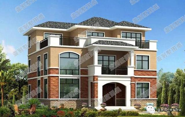 13×12米復式三層新農村自建房，造價40萬