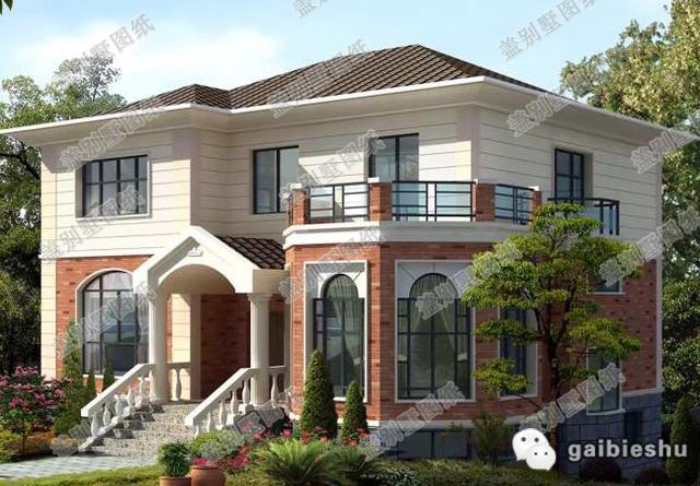 兩款簡單實用的二層自建房，主體造價25萬，農村建房的最佳選擇