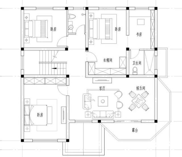 兩款簡單實用的二層自建房，主體造價25萬，農村建房的最佳選擇