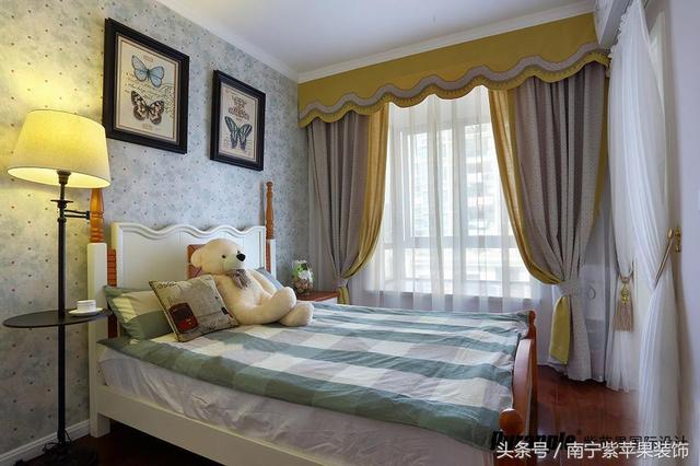 120平美式風格裝修，色彩斑斕，開門一瞬間驚艷到自己了，非常美