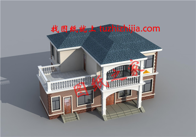 150平米左右農(nóng)村二層房屋設計圖，造價25萬左右漂亮實用