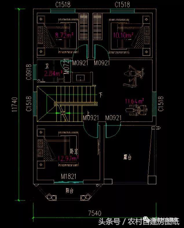 四棟85平米的現代風格小別墅，小戶型也能建成大別墅，不信你來看一看？