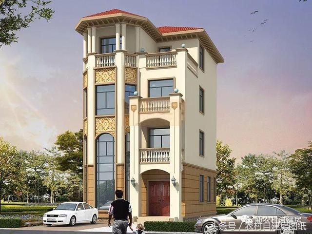 四棟85平米的現代風格小別墅，小戶型也能建成大別墅，不信你來看一看？