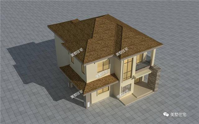 兩套造價30萬的二層別墅設計圖，外觀簡約時尚，建成養老剛剛好