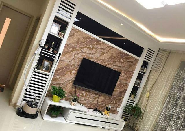 在縣城82平裝修新房，簡歐風格，硬裝花了只有8萬，一點也不虧