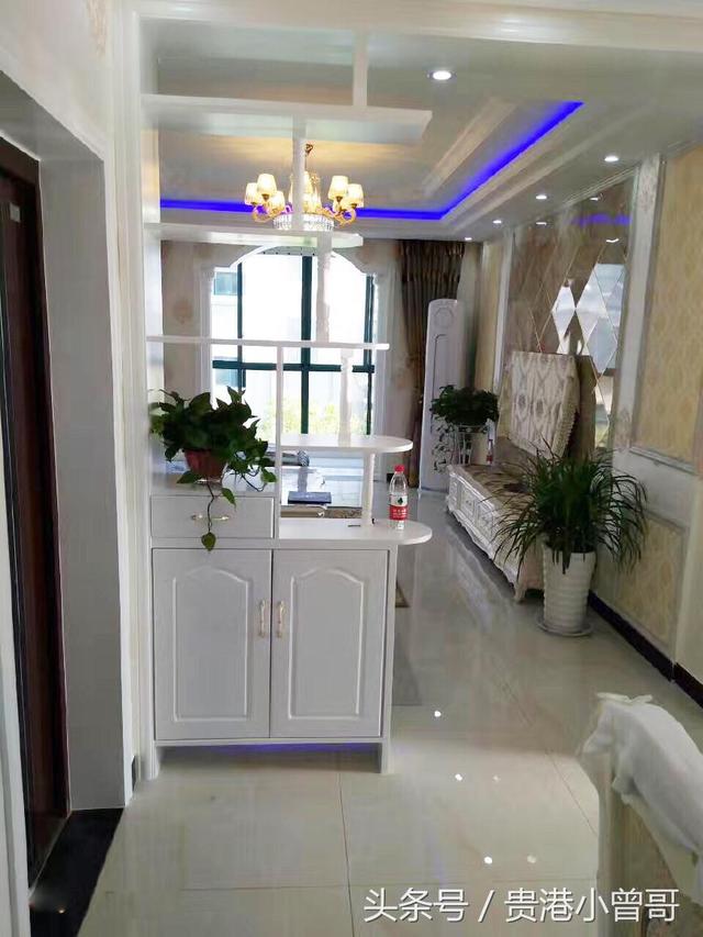 曬曬新房裝修老公花了26萬，效果非常好，全屋定制的柜子很喜歡，電視墻很漂亮