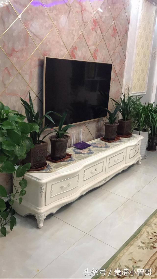 曬曬新房裝修老公花了26萬，效果非常好，全屋定制的柜子很喜歡，電視墻很漂亮