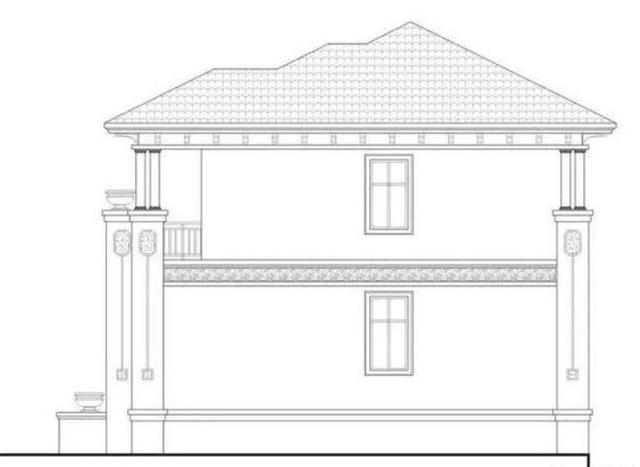 一款帶地下室的農村二層自建別墅設計圖，外觀豪華，設計精美，50萬建成毛坯，看了的都說值
