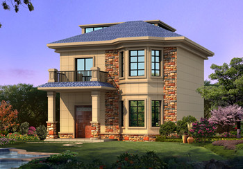 80平方米二層房屋設(shè)計(jì)圖，造價(jià)10萬(wàn)左右