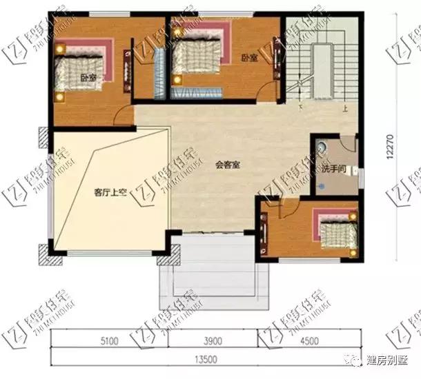 3棟三層復式農村別墅設計圖，不一樣的風格卻一樣的引人注目，哪一棟更適合你呢