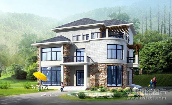 十六套造價三十萬以內的別墅設計圖，一層二層三層都有，簡直是農村自建設計大全