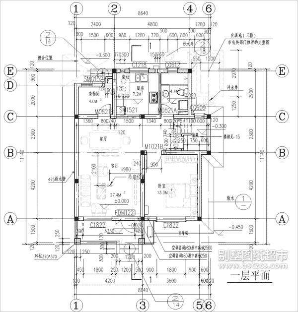 十六套造價三十萬以內的別墅設計圖，一層二層三層都有，簡直是農村自建設計大全