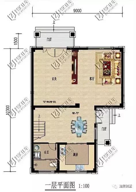 兩棟五層豪華別墅設計圖，都是美觀實用且風景極好的旺宅