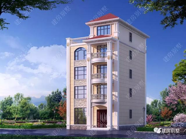 兩棟五層豪華別墅設計圖，都是美觀實用且風景極好的旺宅