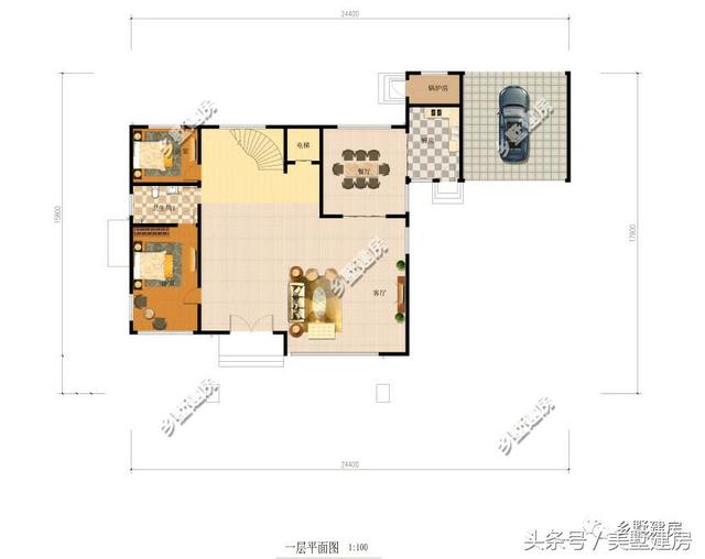 2款極簡風(fēng)農(nóng)村別墅設(shè)計(jì)圖，充分體現(xiàn)出現(xiàn)代時尚感，現(xiàn)在年輕人的最愛