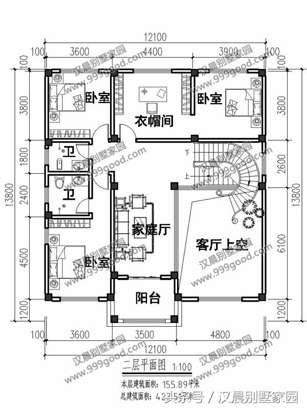 2款農(nóng)村自建新中式風(fēng)格別墅圖，主體造價(jià)在50萬(wàn)左右，簡(jiǎn)直是太值了