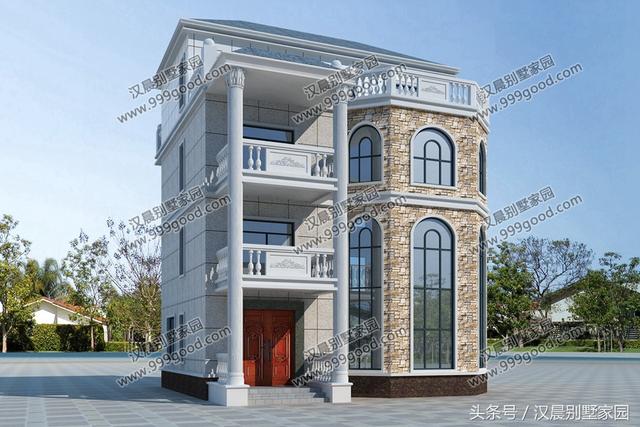 5款小戶型別墅設計圖，超低的建房成本，家家都能蓋得起