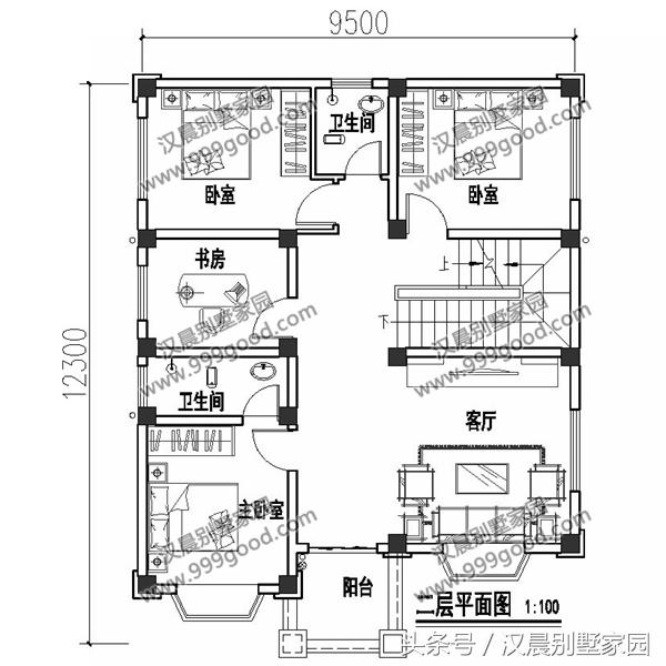 5款小戶型別墅設計圖，超低的建房成本，家家都能蓋得起