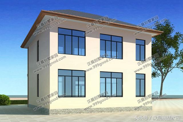 5款小戶型別墅設計圖，超低的建房成本，家家都能蓋得起