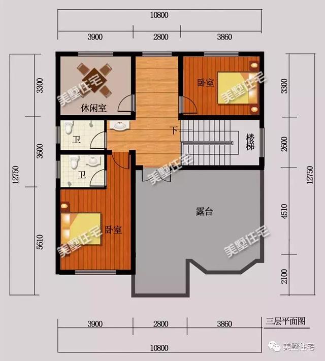 8棟120平左右農村別墅圖，符合宅基地批準，建成之后家人喜歡鄰里夸