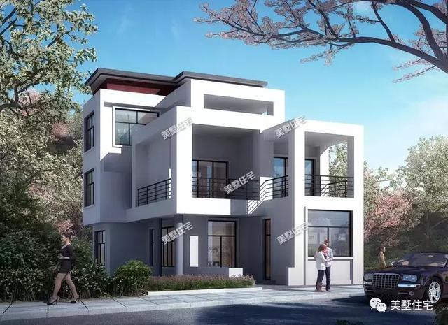 8棟120平左右農村別墅圖，符合宅基地批準，建成之后家人喜歡鄰里夸