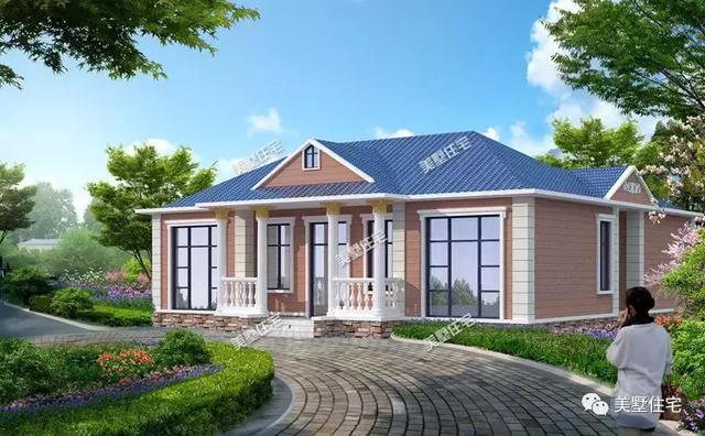 5款一層養(yǎng)老別墅，造型美布局佳，造價還便宜，爸媽一定很喜歡