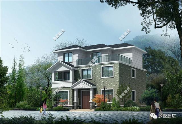 三款三層農(nóng)村自建別墅精品圖紙，棟棟都這么好看，真是藏不住的喜歡！