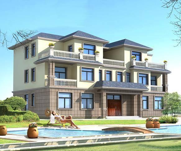 兄弟雙拼自建房，美觀大氣，戶型非常實用，看了真的好想回家建房！