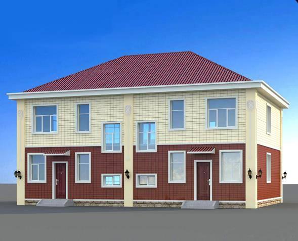 兄弟雙拼自建房，美觀大氣，戶型非常實用，看了真的好想回家建房！