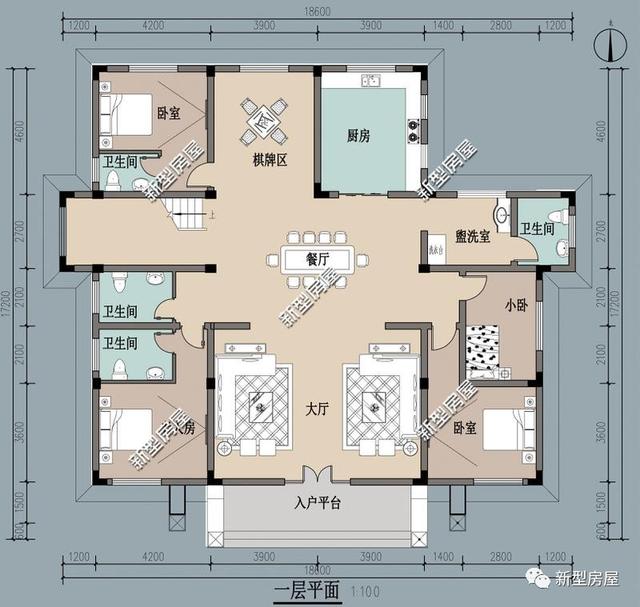 8套新農村別墅圖，小宅地、大宅地各種尺寸都有，現代、中式、田園各種風格齊全，趕緊一起來挑一套吧