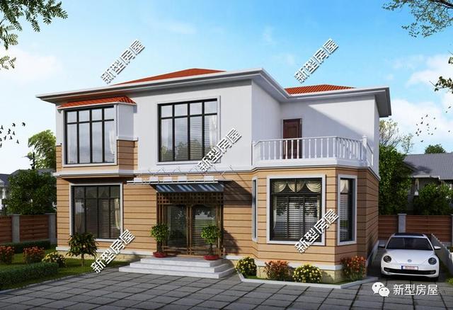 8套新農村別墅圖，小宅地、大宅地各種尺寸都有，現代、中式、田園各種風格齊全，趕緊一起來挑一套吧