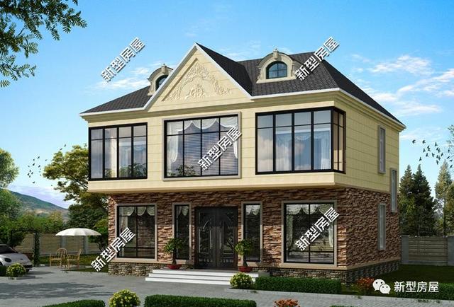 8套新農村別墅圖，小宅地、大宅地各種尺寸都有，現代、中式、田園各種風格齊全，趕緊一起來挑一套吧