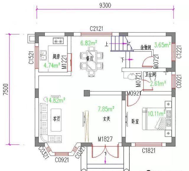2款歐式風格二層農村房屋設計圖，不僅外觀精致漂亮，內部布局更是經濟適用