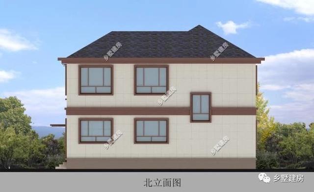 12mX10m的宅基地建一棟超美的二層別墅，設(shè)計(jì)好了不光好看，更有氣勢(shì)，城里人看了也只有羨慕的份