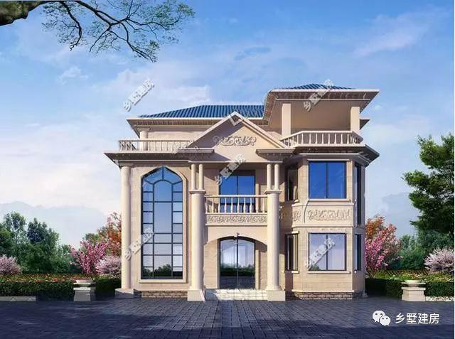 兩款框架結(jié)構(gòu)的三層別墅設(shè)計圖，雖然風(fēng)格上不同，但是都是絕美的小洋房，想自建房的你會選哪棟呢