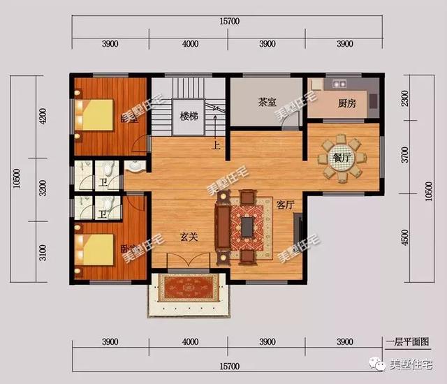 5套美式風格別墅戶型圖，別人再也沒法說農村房子不好看，這比城里的別墅美多了