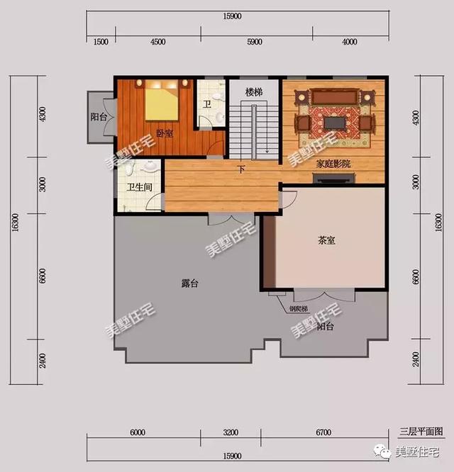 5套美式風格別墅戶型圖，別人再也沒法說農村房子不好看，這比城里的別墅美多了