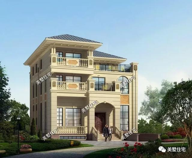 5套美式風格別墅戶型圖，別人再也沒法說農村房子不好看，這比城里的別墅美多了