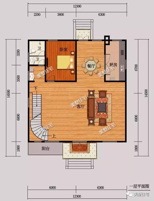 5套美式風格別墅戶型圖，別人再也沒法說農村房子不好看，這比城里的別墅美多了