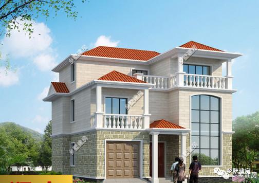 三層農村自建建筑結構水電全套圖紙效果圖