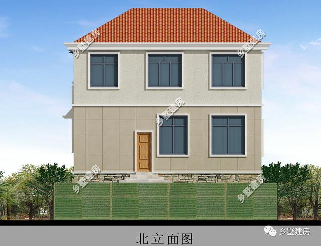 三層農村自建建筑結構水電全套圖紙效果圖