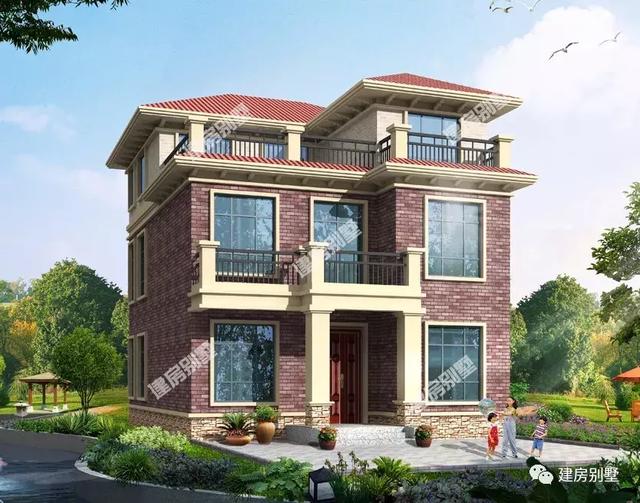 第一棟小面寬的別墅戶型，是現代和傳統建筑的結合體，很有韻味，第二棟有異域風情